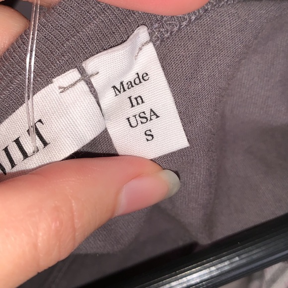 WILT | Assymetrical Long Sleeve Top Size Small - Picture 5 of 6